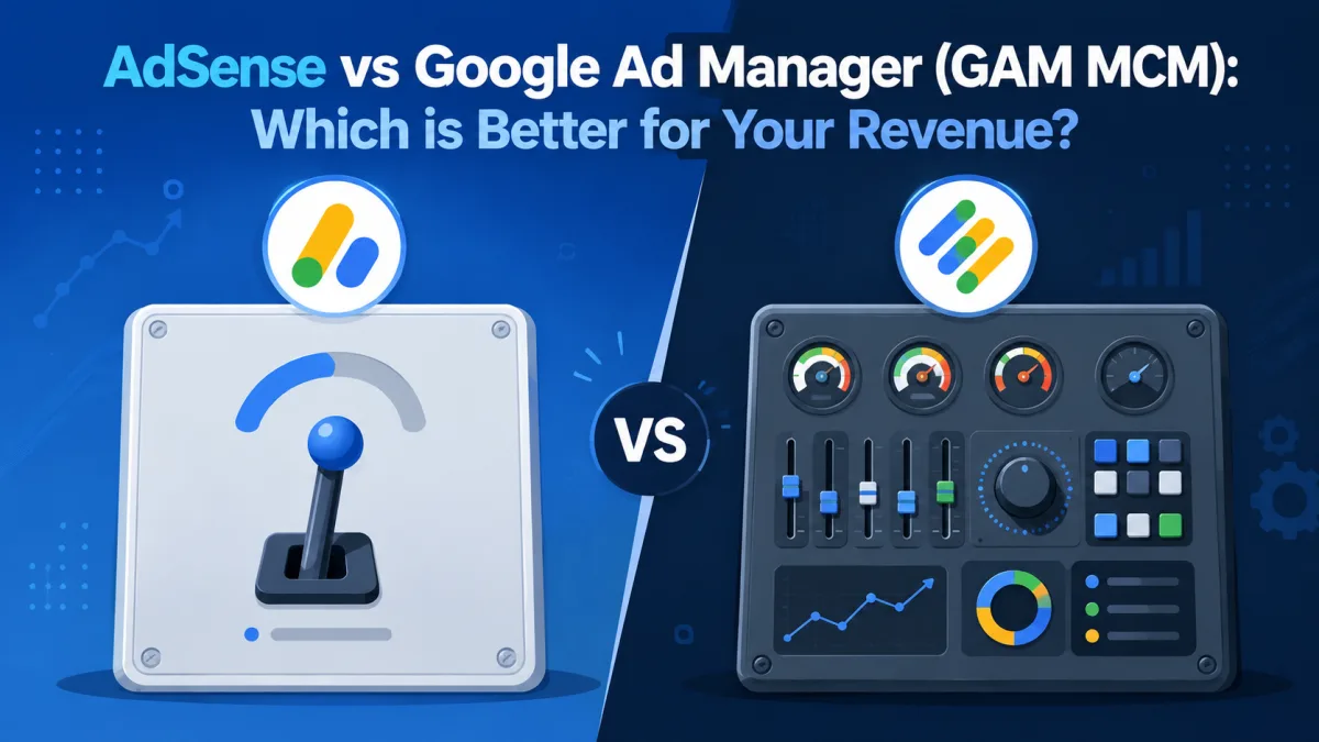 AdSense vs Google Ad Manager comparison diagram