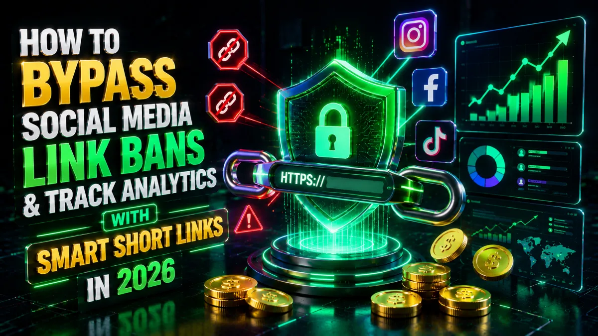 Bypass social media link bans and track analytics with smart short links 2026