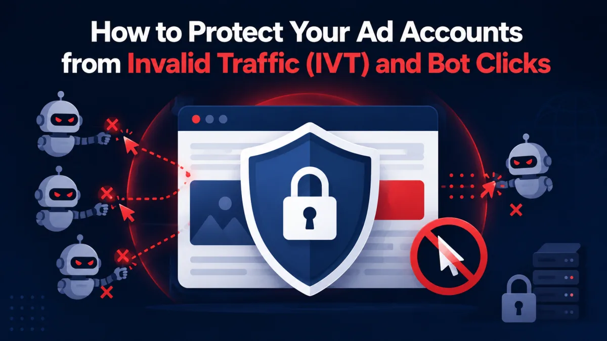 Ad account protection checklist against invalid traffic